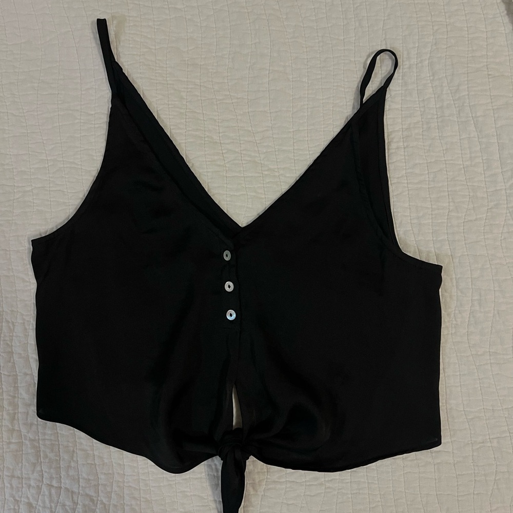 Black Sleeveless Top
